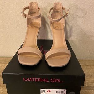 Material Girl Nude Heels